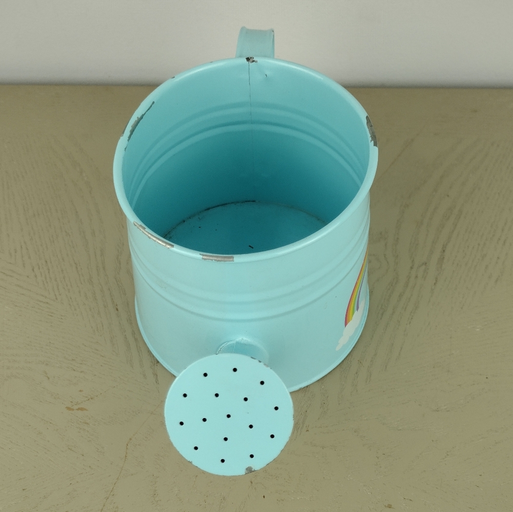 Rainbow Blue Watering Can for Kids - Picture 3 of 8